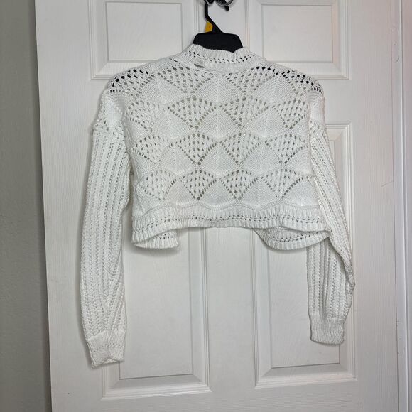Pony Women's White Cardigan - Picture 3 of 6